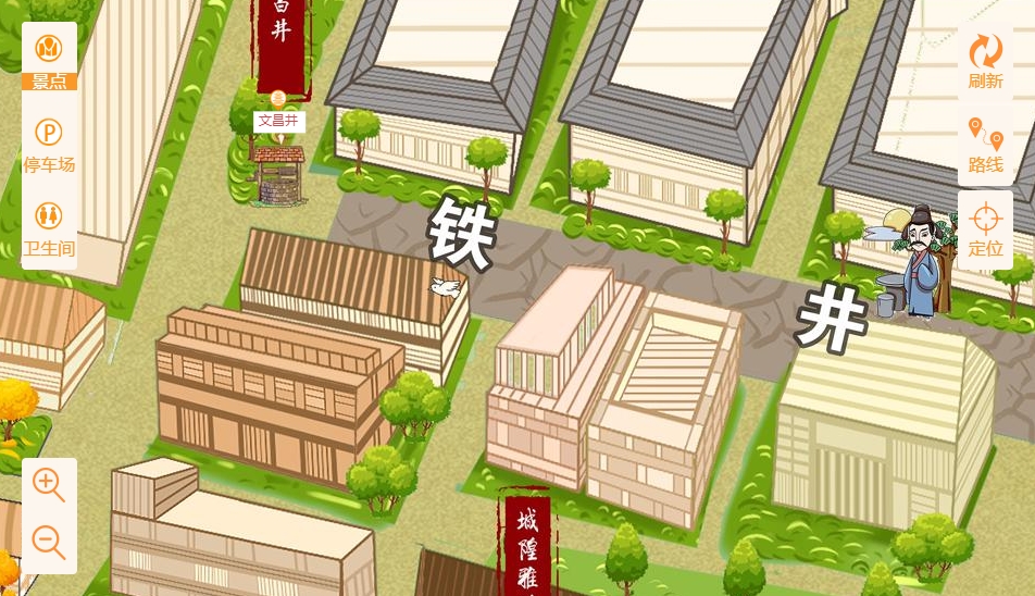 达拉特智慧景区：手绘地图与语音导览的完美融合