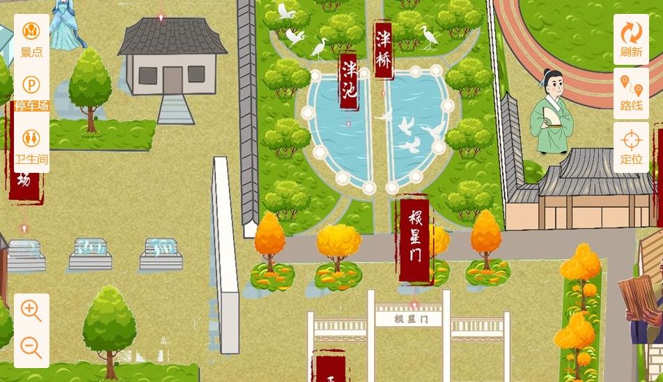 达拉特手绘地图景区语音讲解导览系统：智慧景区建设的基石